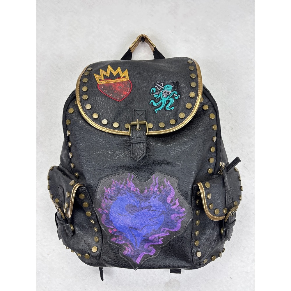 Disney Store Descendants 3 Maleficent Black Backpack Sleeping Beauty Bag Rare
